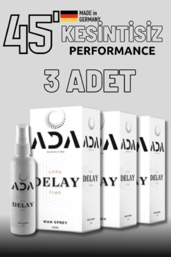 Ada Marketing 3 Adet 45'dk Etkili D-elay -sprey