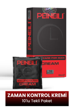 PEINEILI Genital Area Care For Man Cream 10 Uses 10 Kullanımlık Pratik ve Hijyenik Uzun Deneyim Krem