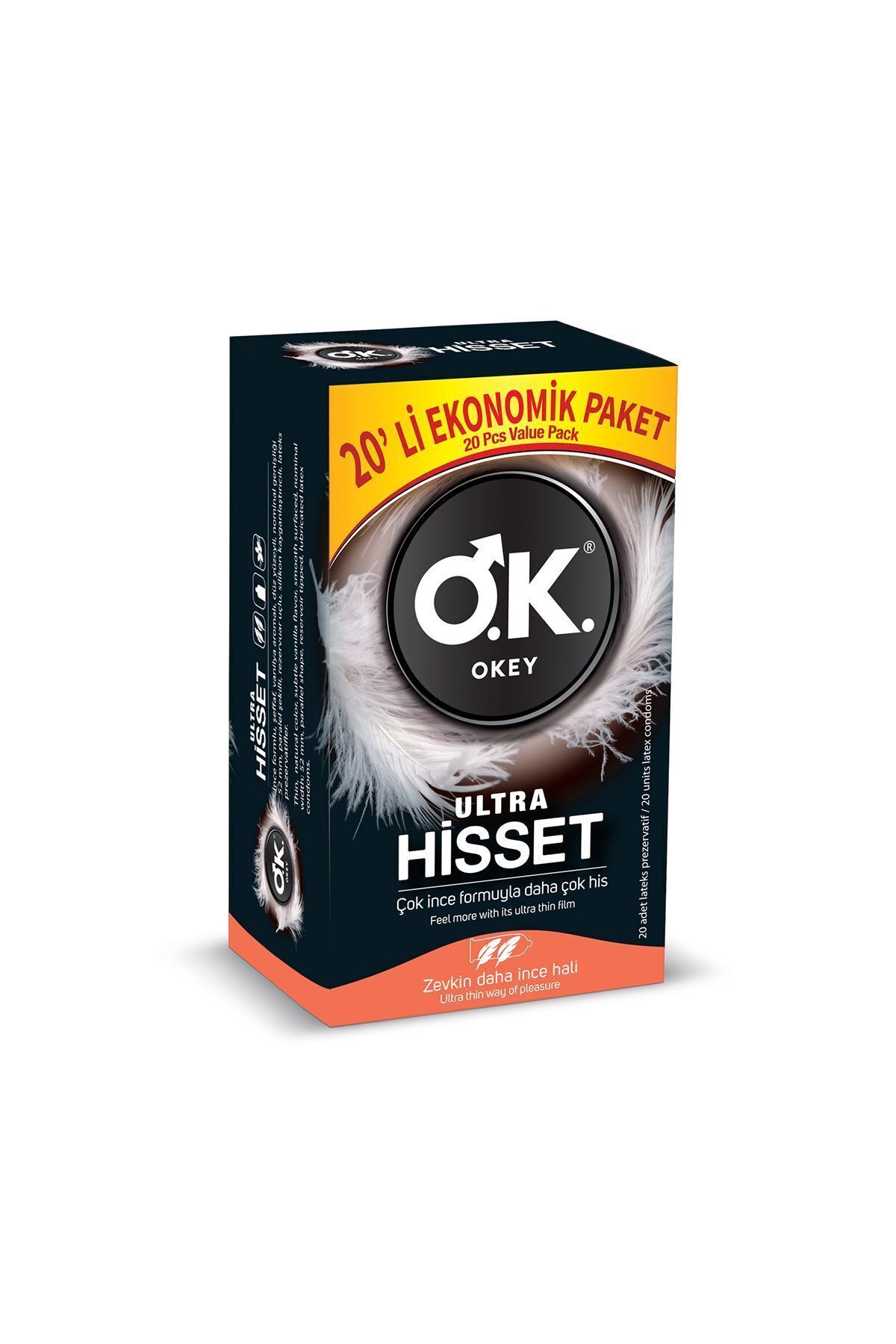 Okey Ultra Hisset 30'lu Prezervatif - Görsel 3