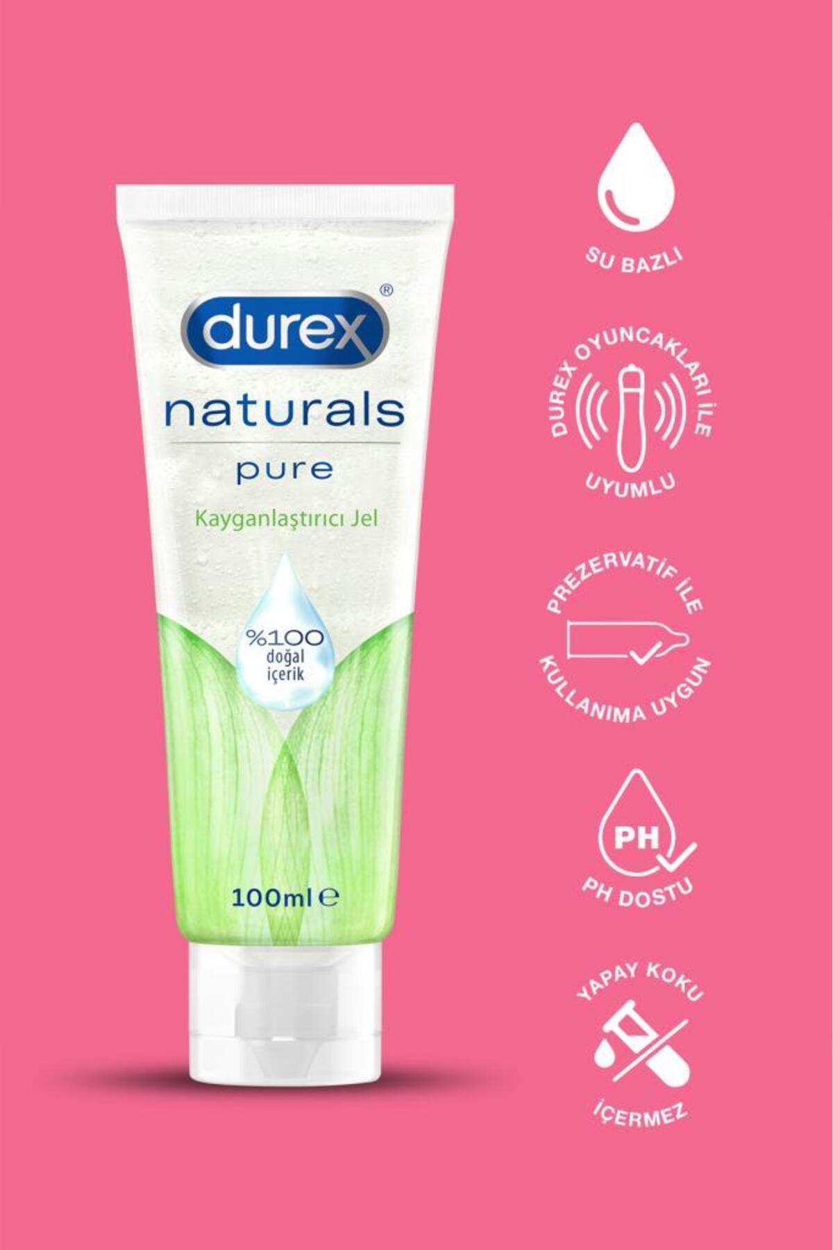 Durex Naturals Pure Kayganlaştırıcı Jel 100 ML x 2 Adet - Görsel 2