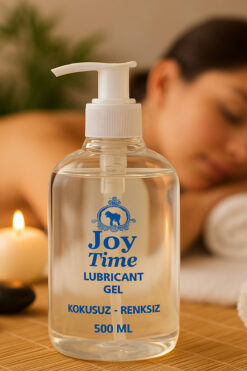 joy time Su Bazlı Kayganlaştırıcı Jel Masaj Jeli Kokusuz Renksiz 500ml