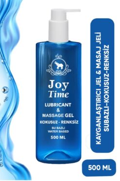 dibuvet Joy Time Kayganlaştırıcı Jel & Masaj Jeli 500ml Su Bazlı Kokusuz Renksiz