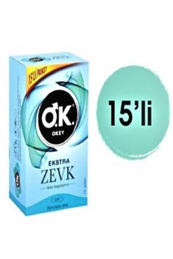 Okey Prezervatif Ekstra Zevk 15'li