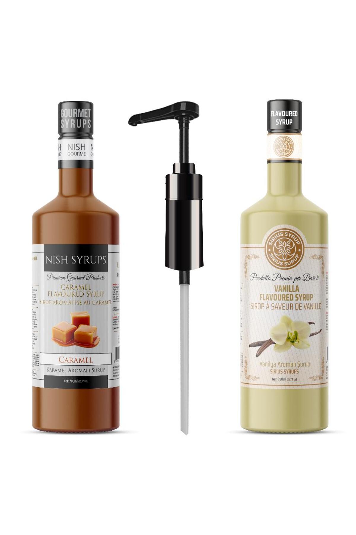 Nish Coffee Nish Şurup Pompası 4'lü Set - Görsel 2