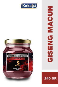 Kırkağa Sadrazam Unisex Ginseng Etkili Macun 240 Gr- Erkek Kadın Enerji Ve Performans Testeron Desteği