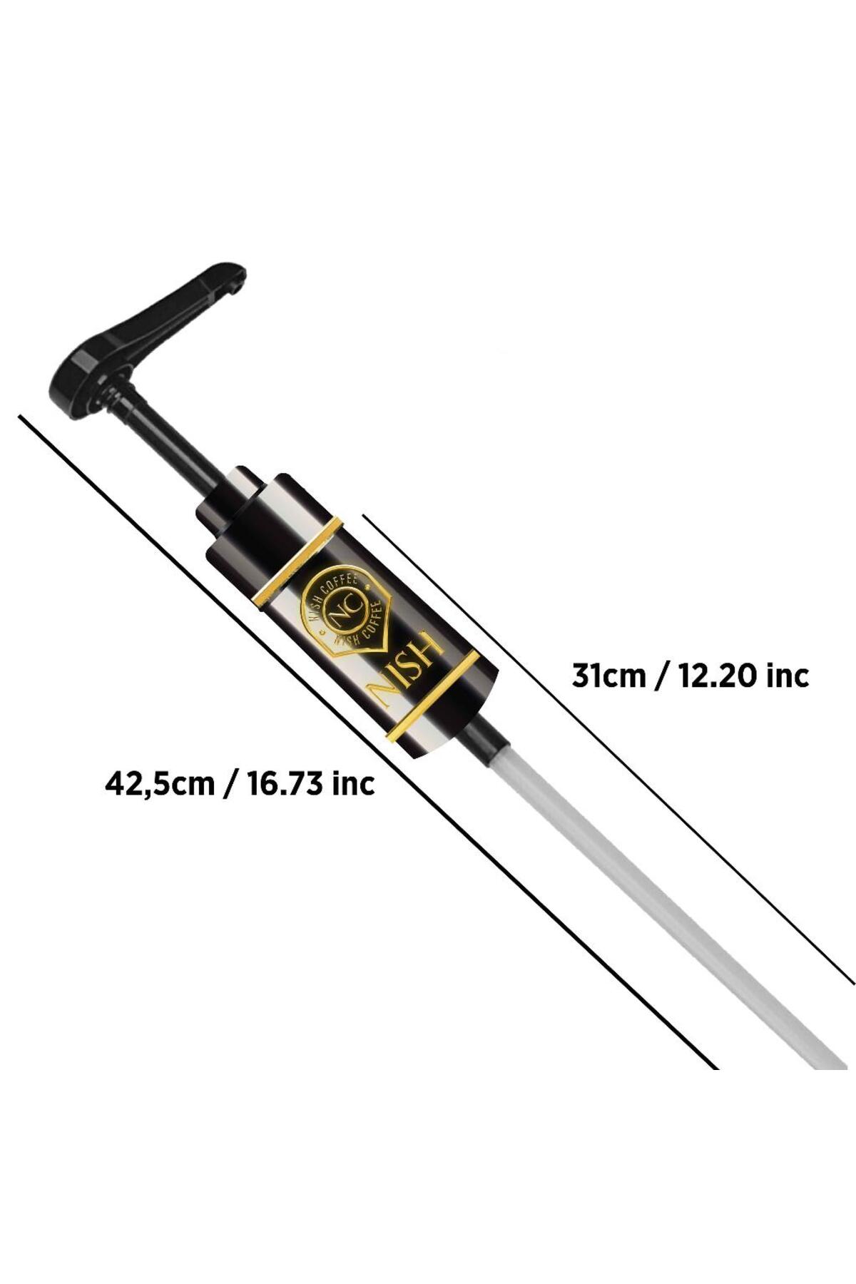 Nish Coffee Nish Şurup Pompası 4'lü Set - Görsel 3