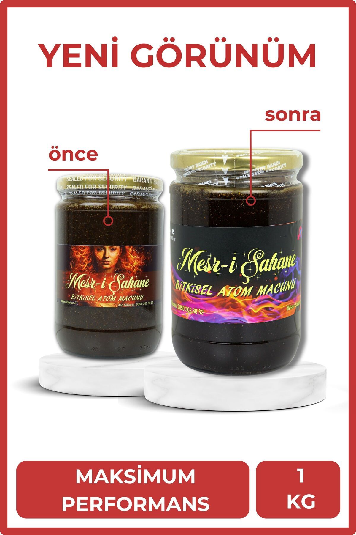 Genel Markalar Mesr-i Şahane Bitkisel Atom Macunu 1 Kg - Görsel 2