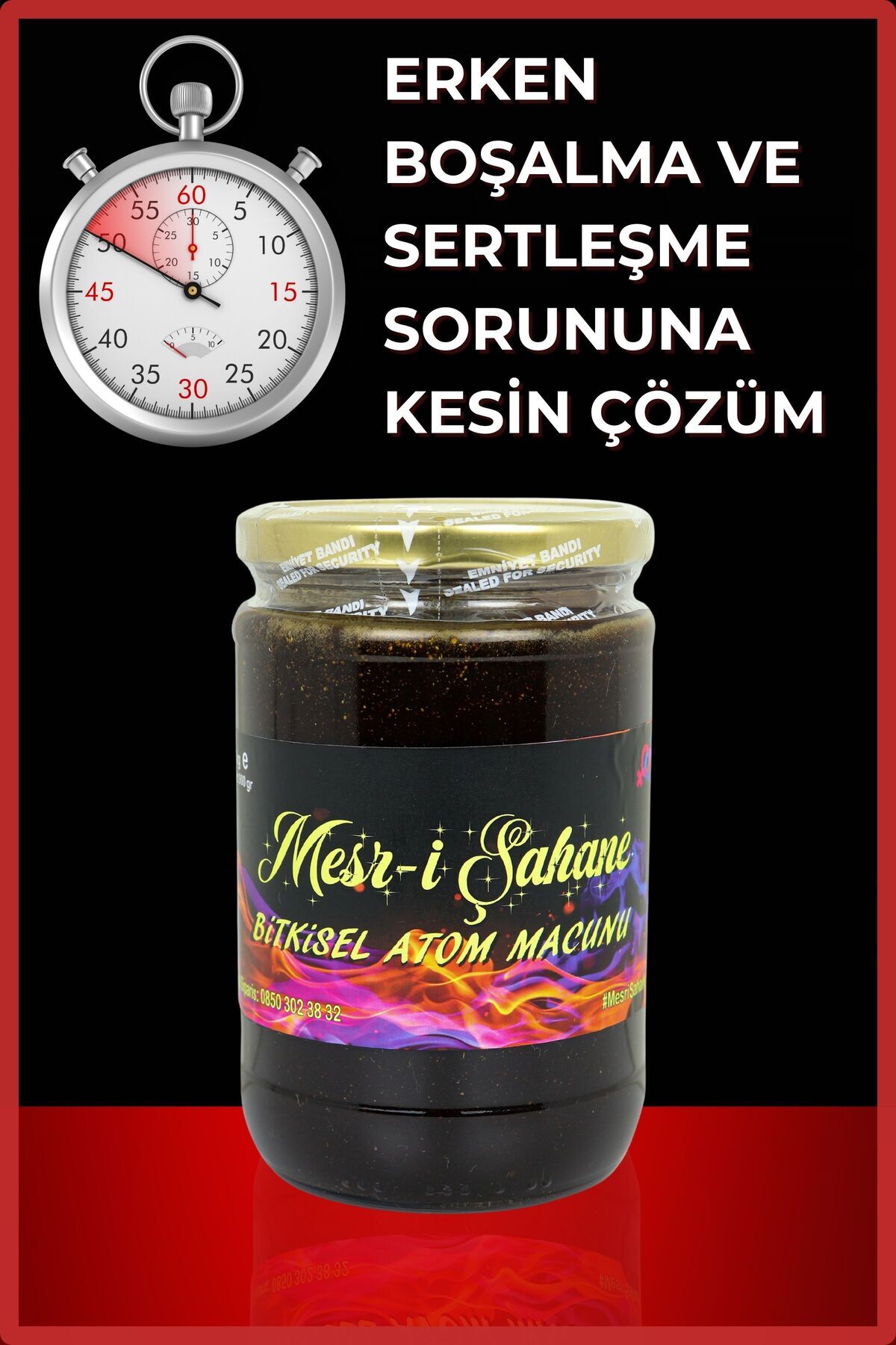 Genel Markalar Mesr-i Şahane Bitkisel Atom Macunu 1 Kg - Görsel 3