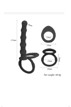 Greenport Penis Halkası Ve Ek Aparatı Penis Dildo Zevki Vajina Anal Uygun Fantezi Erotik Shop