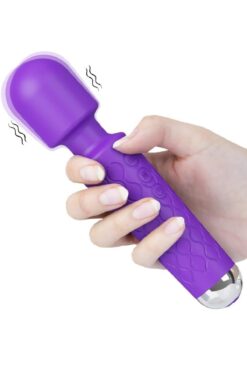 Lolita Shop Love Magic 20 Titreşim Fonksiyonlu Usb Şarjlı Mor Klitoris Uyarıcılı Ve Orgazm Masaj Vibratörü