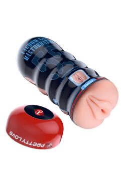 PRETTY LOVE Vacuum Cup Gerçek Vajina Hissine Sahip 18 Cm Süper Mastürbatör