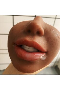 Monami 3 Girişli Oral Vajina Anal Esmer 20 Cm Gerçekçi Ağız Dil Ve Diş Yapısı Et Dokusunda Suni Mastürbatör