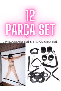 Good Miss 7 Parça Erotik Set ve Kelepçeli Yatak