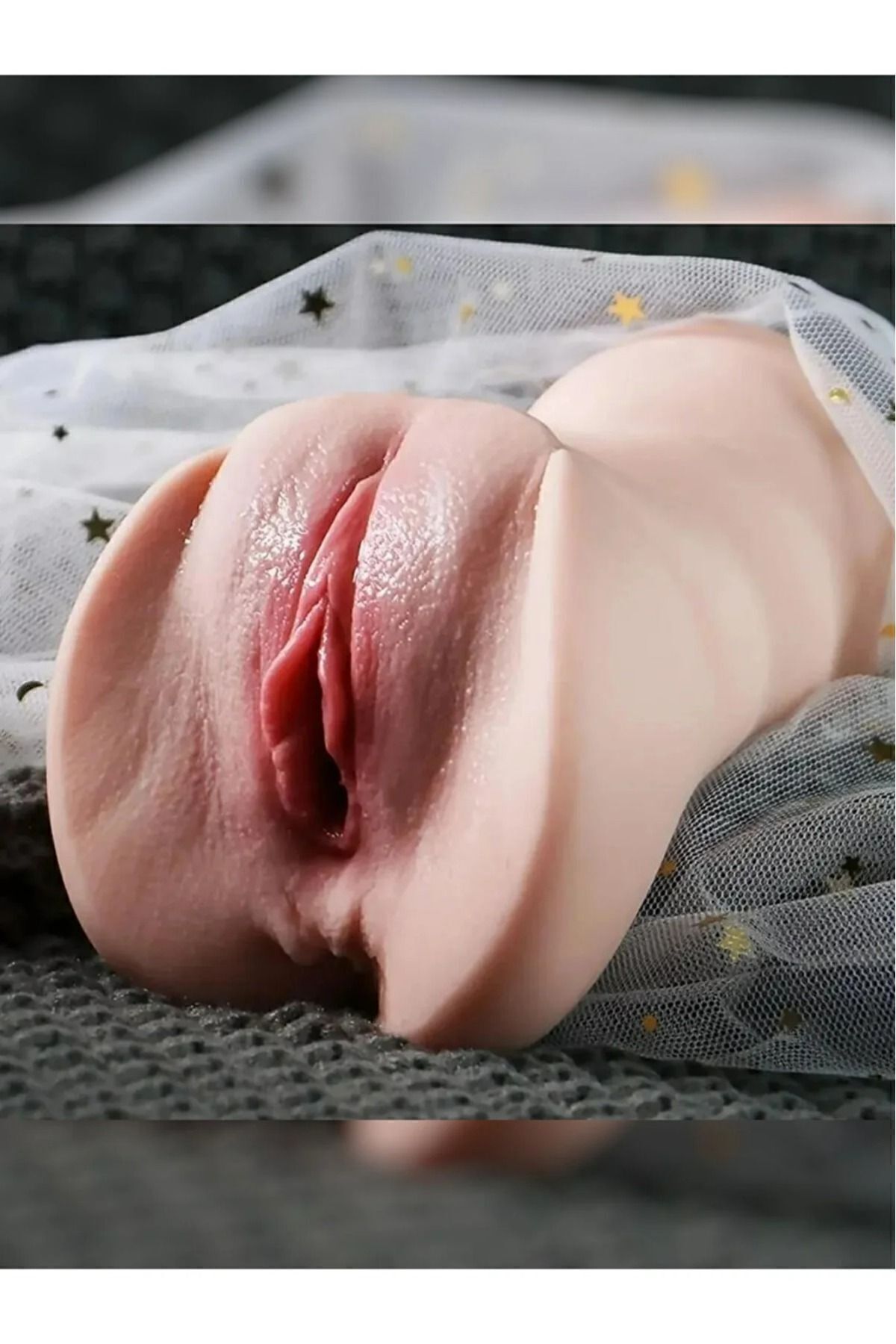 DNY SHOP Vajina Erkek Mastürbasyon Aleti Gerçekçi Dokuda Büyük Boy Suni Vajina Kalça Mastürbatör - Görsel 2