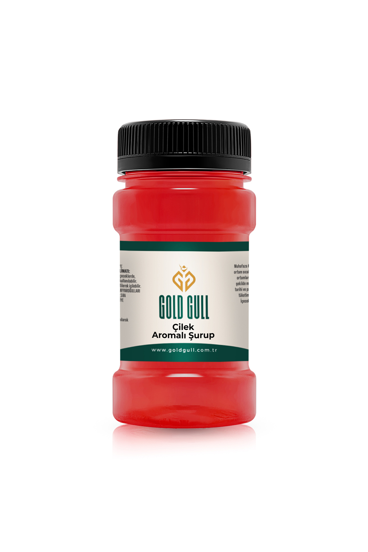 gold gull Lime, Kavun, Muz, Çilek & Ananas Aromalı Kahve & Meyve Şurupları 5 X 80 Ml. - Görsel 3