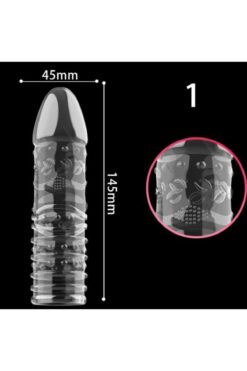 Lolita Shop Tiger Geciktirme Ve Sağlayan Sleeve Silikon Penis Kılıfı