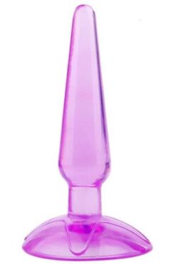 Lolita Shop Anal Ve Vajina Yumuşak Jel Dokuda Vantuzlu Anal Açıcı Genişletici Alıştırıcı Anal Plug ve Tıkaç