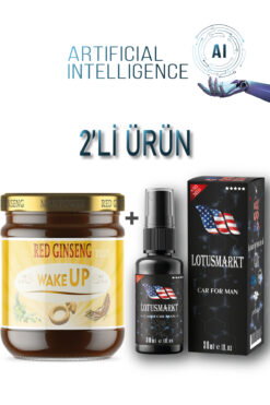 lotusmarkt Bitkisel Red Ginseng Atom Ve Long Time Care For Man Ikili Ürün
