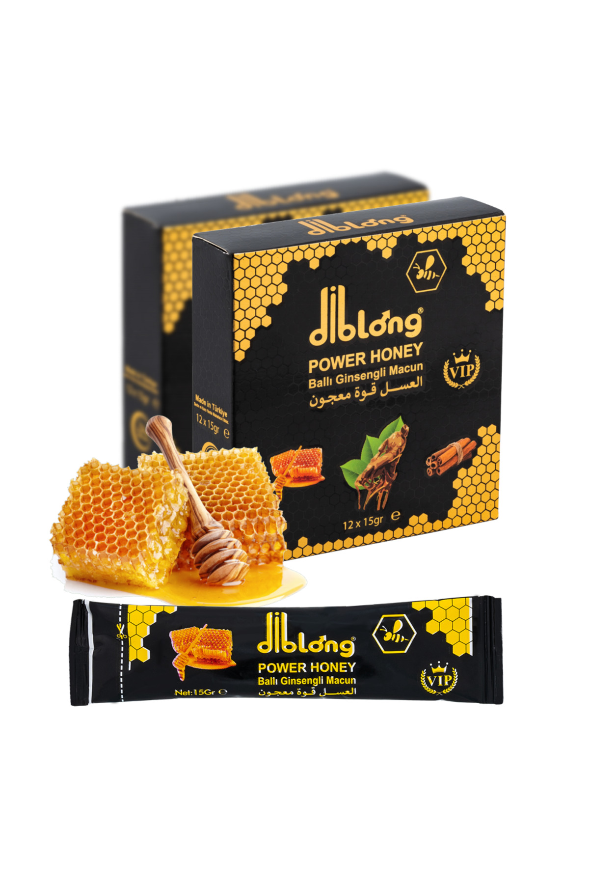 Diblong Power Honey 2 Adet %100 Orijinal Ürün Aynı Gün Gizli Kargo - Görsel 2