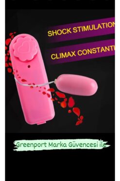 Greenport Titreşimli Yumurta Vibratör Anal Vajina Oyuncağı Fantezi Erotik Mastürbatör Erotik Shop