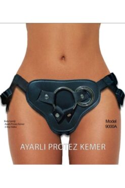 THE NAUGHTY FORJİN AYARLANABİLİR 3 HALKALI BELDEN BAĞLAMA KEMERİ SİYAH