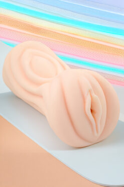 FEMSTAR Gerçek Ten Dokusunda Silikon Suni Vajina Realistik El Tipi Cep Mastürbatörü Yapay Mastürbatör