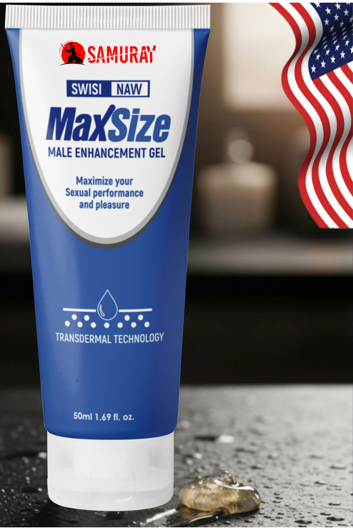 SAMURAY America'dan İthal Penis Büyütücülü ve Geciktiricili Krem