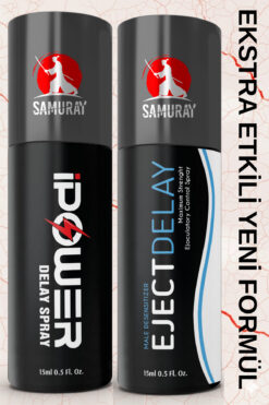 SAMURAY Avrupa'dan İthal İsviçre Güvencesiyle Yeni Formüllü Geciktiricili Sprey