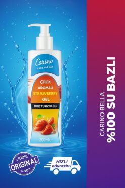 Carino E Bella Çilekli Jel Su Bazlı 200 ml