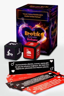 hediyemen Erotik Görevli Fantezi Kutu Oyunu - Yetişkinlere Özel Seks Oyunu