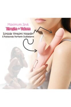 Do it Love Klitoris ve G Noktası Simülasyonlu - Emme ve Titreşim Fonksiyonlu - Vibratör