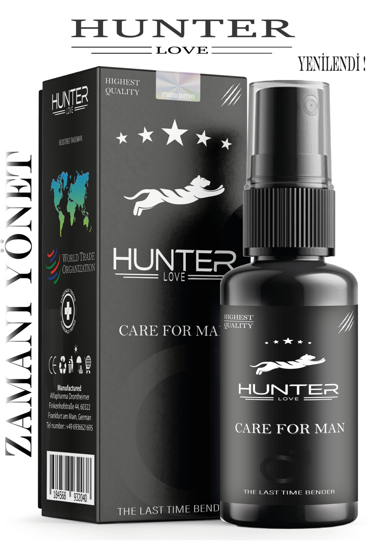 Hunter Love Care For Man Sprey