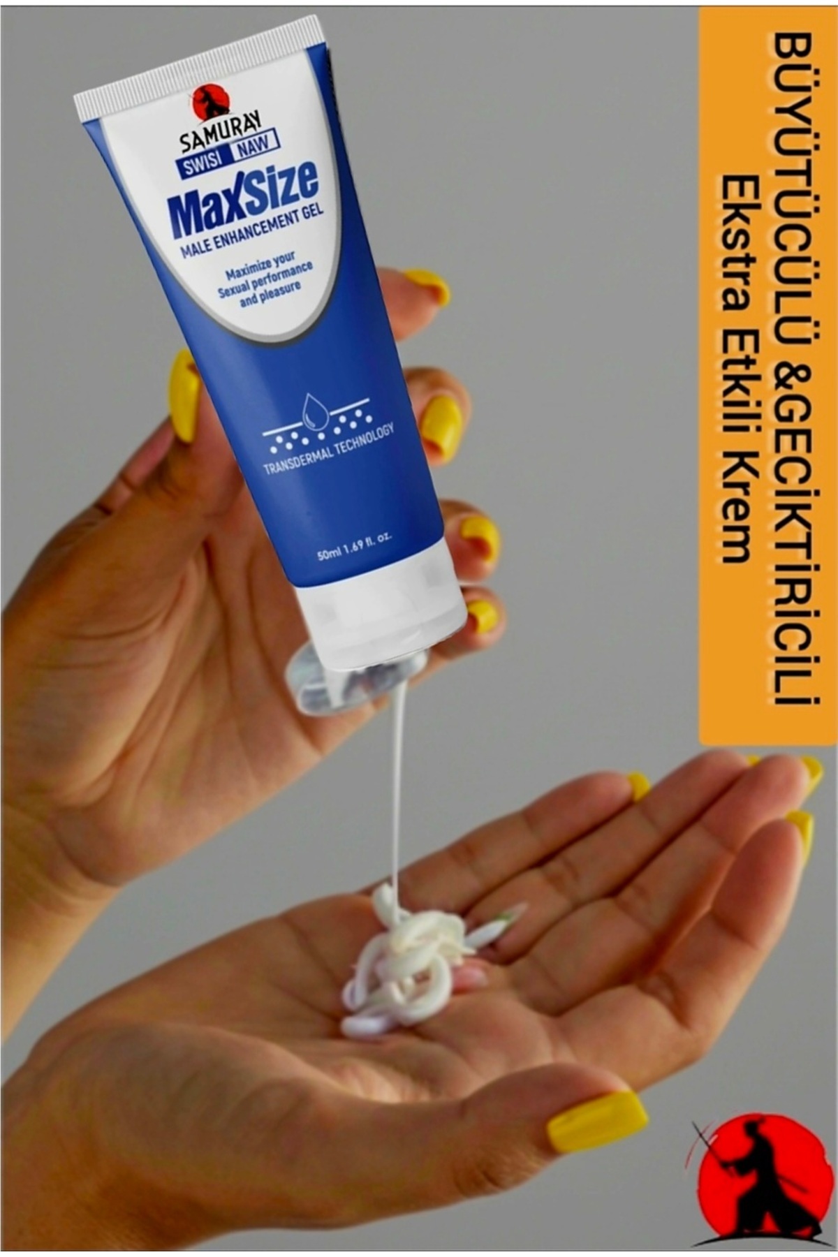 SAMURAY America'dan İthal Penis Büyütücülü ve Geciktiricili Krem 2'li Set - Görsel 3