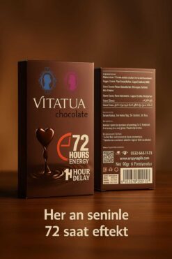 VİTA TUA Vitatua Çikolata 6 Adet * Damla Hediyemiz