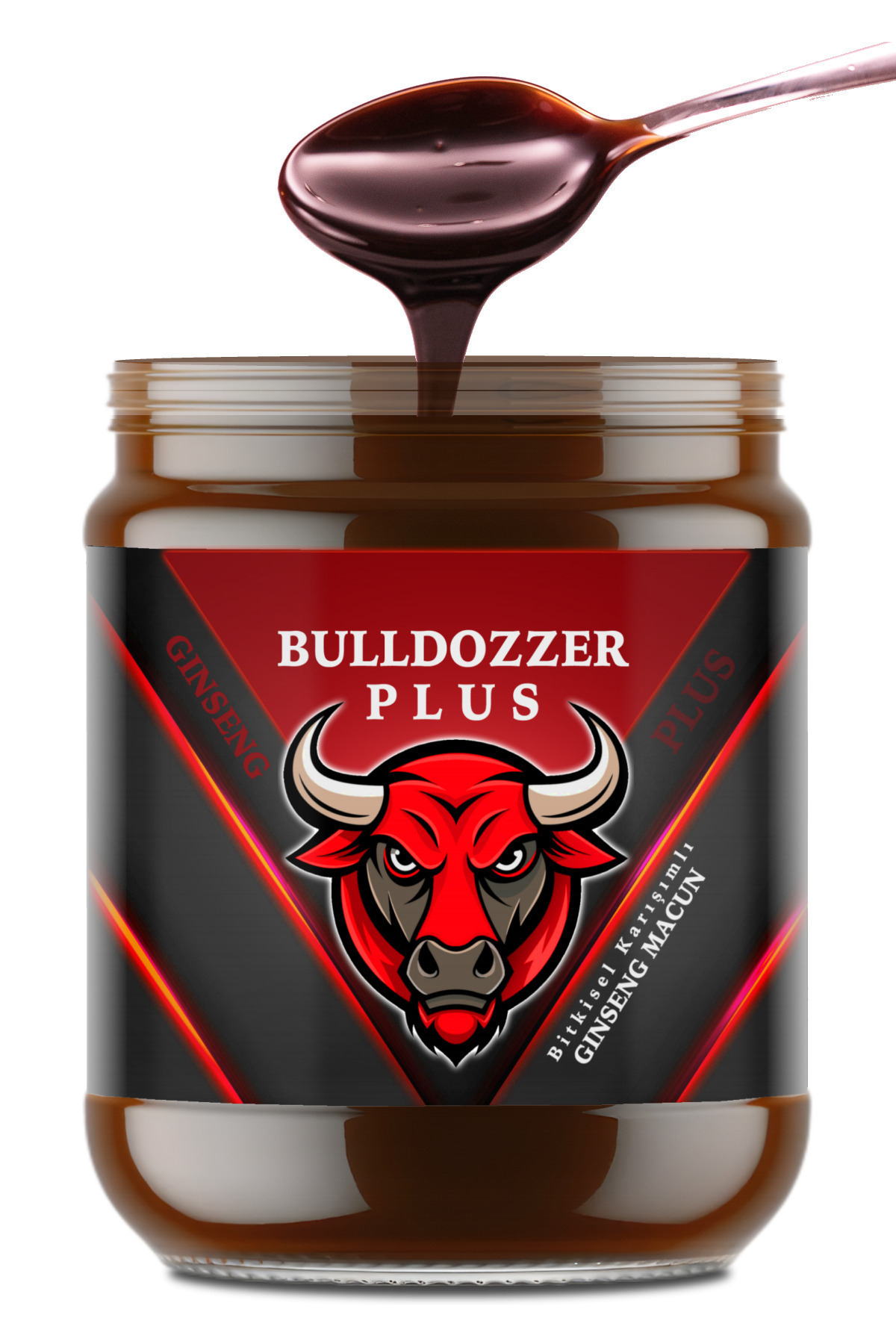 BaronVigor Tribulus Zingiber Kore Ginsengli Kuvvet Atom Bitkisel Karışım Macunu BullDozzer Plus 240 gr - Görsel 2