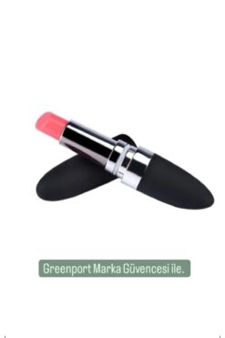 Greenport Ruj Vibratör Titreşim G.noktası Mastürbatör Siyah Oyuncak Anal Vajina Penis Dildo Işlevi