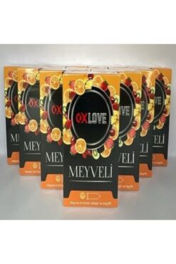 OXLOVE MEYVELİ 10 KUTU (100 ADET)