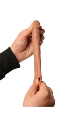 Ada Marketing Penextender Testis Girişli Realistik Penis Kılıfı
