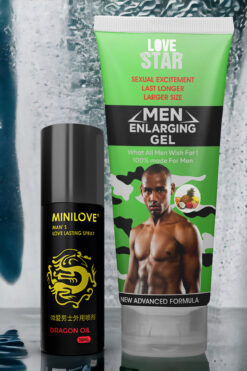 Love Star Almanya'dan Gelen Güç: 50 ml Büyütücülü Krem ve 16 ml Sprey