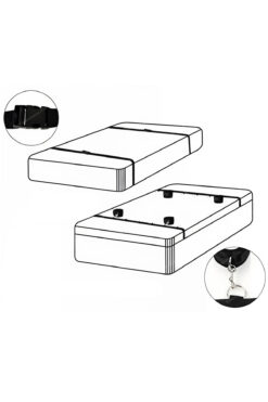 Heleni Seksi Kadın Bağlama Aleti, Fantazi Yatak Kelepçesi Seti