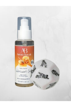 AŞKIN DEPOSU AŞKINDEPOSU Aurora Boreale Anal A+ Bal Kayganlaştırıcı Jel 100ml Pozisyon Zar Seti Paket