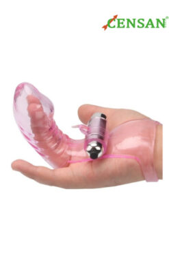 Censan Şeffaf Titreşimli G Noktası Parmak Kılıfı