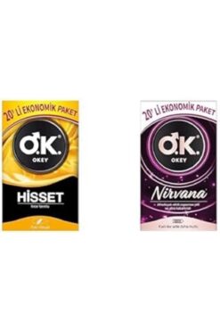 NZM TİCARET Okey Hisset (20Li) + Okey Nirvana (20Li) Set