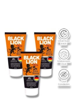 black lion's Black Lion Erkeklere Özel Bakım Kremi 50 ML - 3 Adet