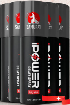 SAMURAY Avrupa'dan İthal Erkeklere Özel İsviçre Güvencesinde Geciktiricili 5'li Sprey Seti