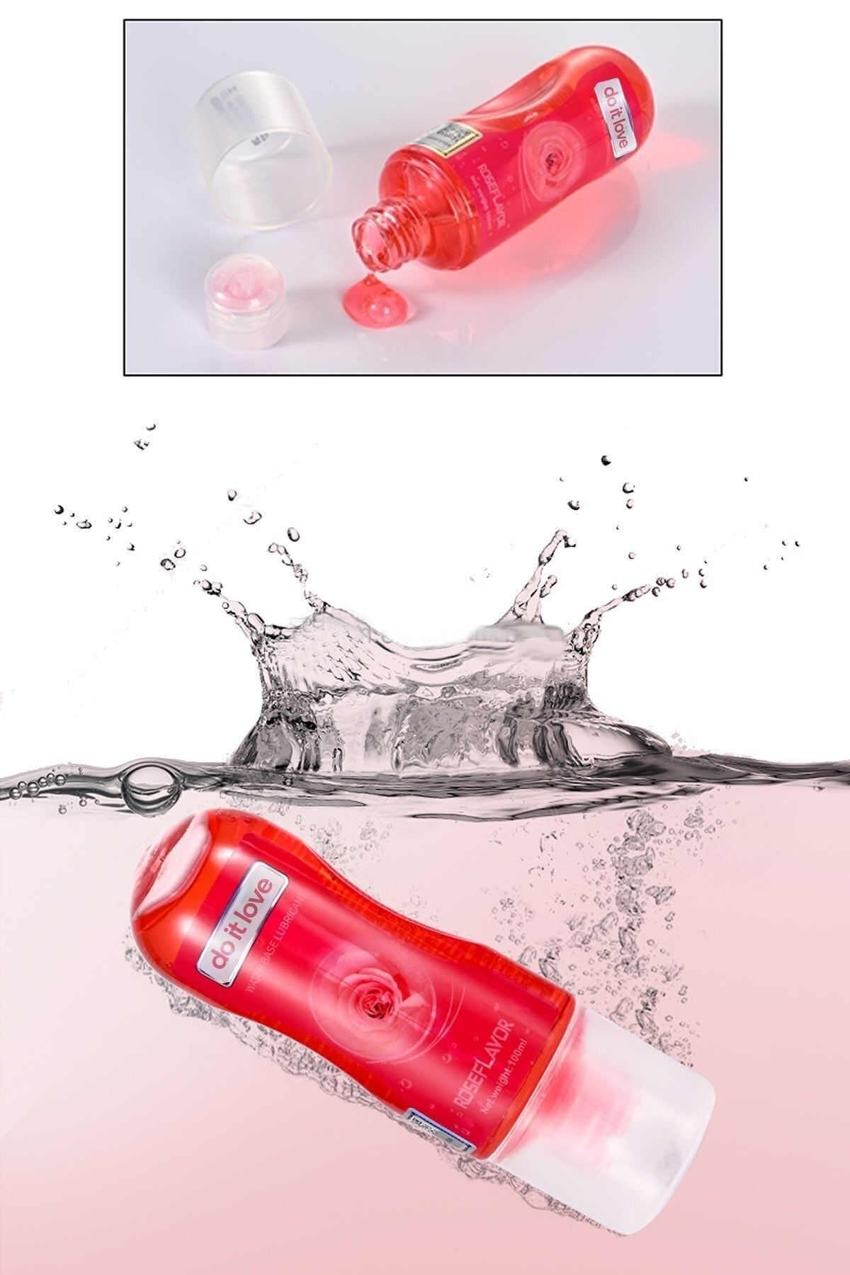 Do it Love 100ml Kayganlaştırıcı - Hassas Yoğunluk -Gül Kokulu - Görsel 3