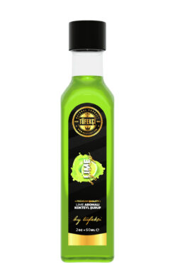 By Tüfekçi Lime Şurup Yoğun Lezzet Yüksek Aromalı Yeni Formül Gerçek Lime Lezzeti (60ml)