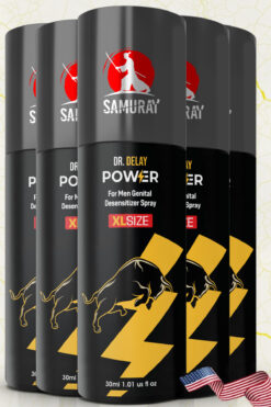 SAMURAY America'dan İthal Erkeklere Özel Ekstra Etkili Geciktiricili Spey 5'Lİ Özel Set