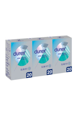 Durex Yok Ötesi İnce Slim Fit Prezervatif 60'lı (20'li Paket x 3 Adet)
