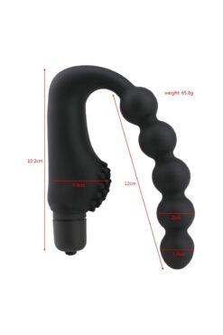 Joytoy Prostat Vibratörü 10 Çeşit Titreşim Modlu Anal Vajinal Boğumlu Titreşimli Dildo